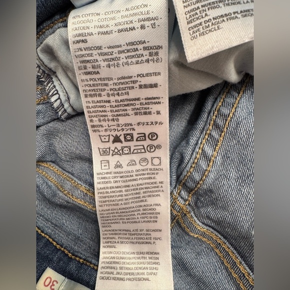 Levi's Mid Rise 311 Shaping Skinny Denim Jeans - Picture 7 of 8